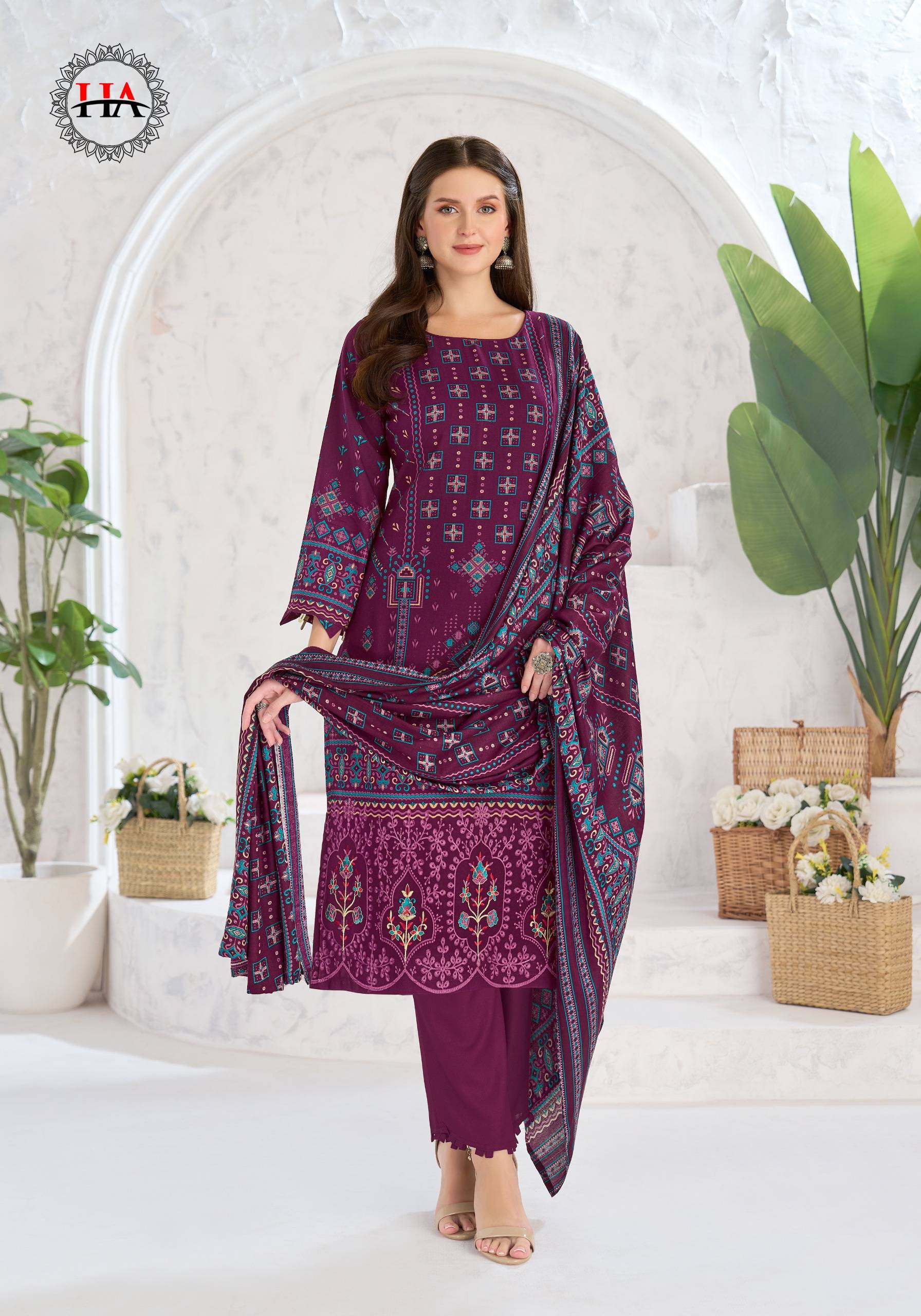 SONPARI By Harshit Fashion Hub 3023-1134-01 TO 3023-1134-06 Beautiful Festive Suits Stylish Colorful Fancy Casual Wear & Ethnic Wear Pure Viscose Dresses At Wholesale Price